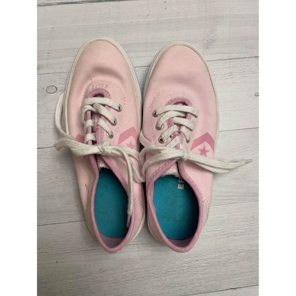 Toddler girls pink‎ converse shoes size 11